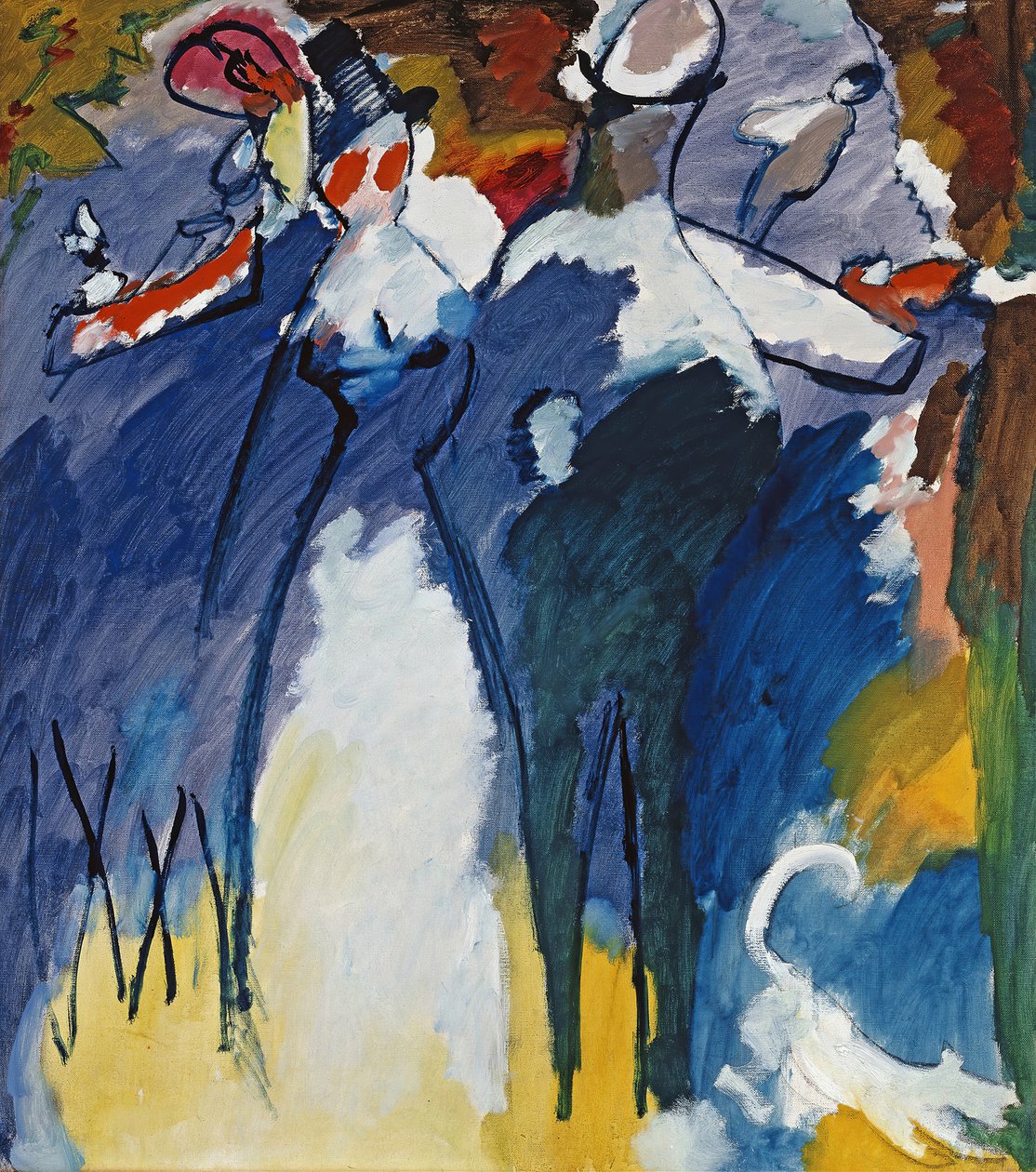 Impressie VI Zondag door Wassily Kandinsky