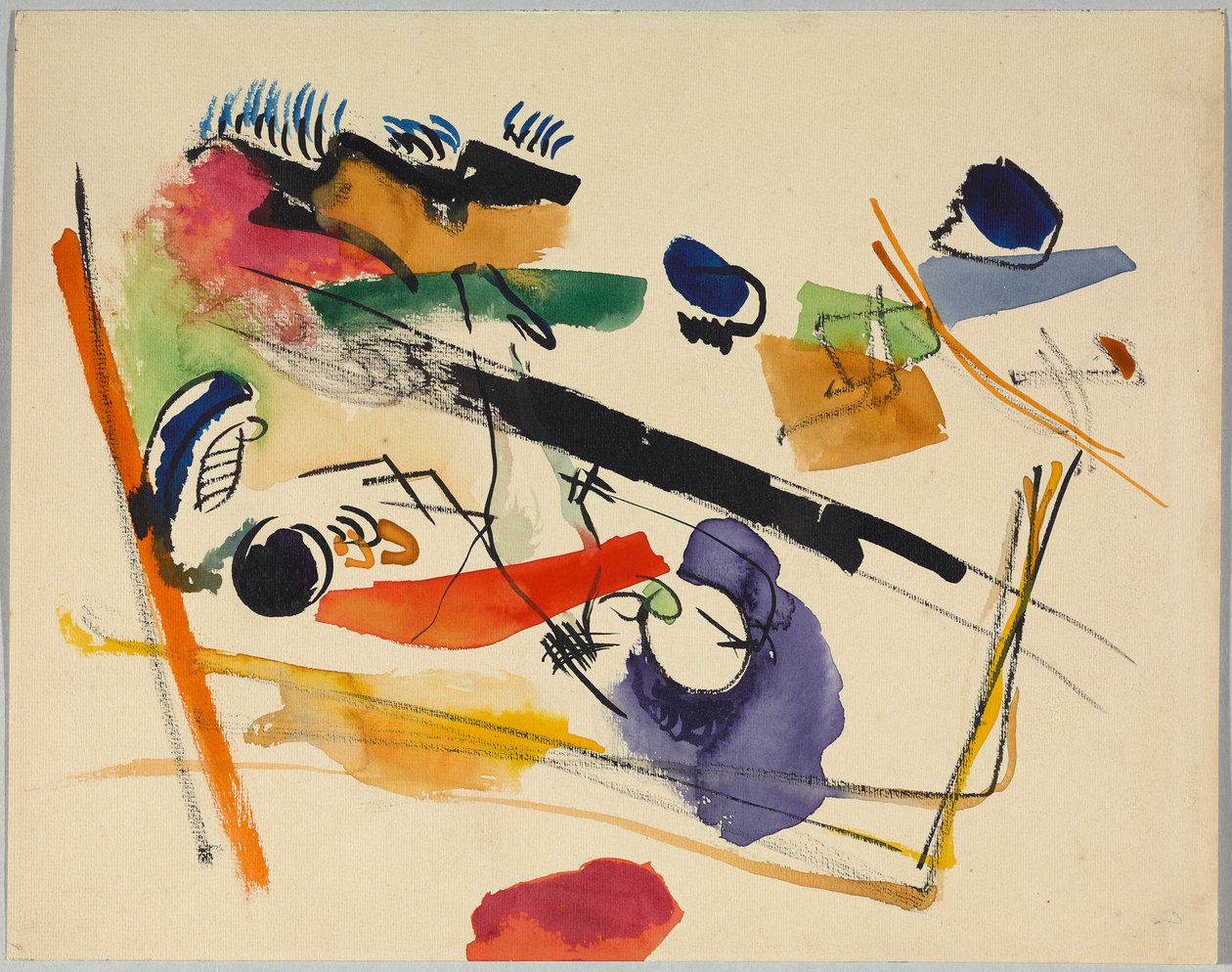 Ohne Titel door Wassily Kandinsky
