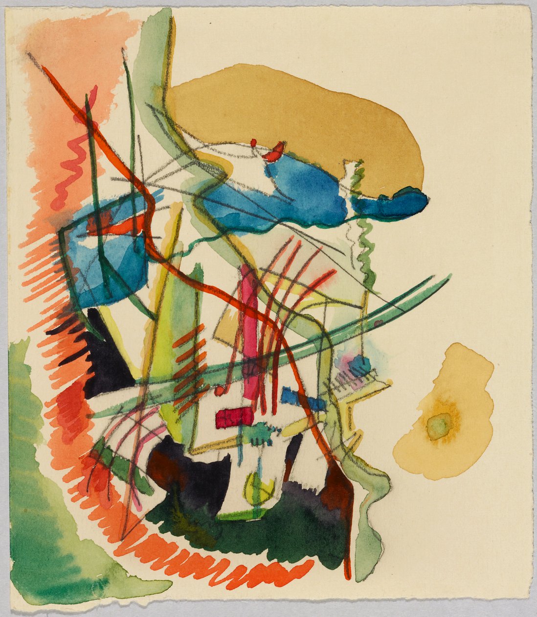 Ohne Titel door Wassily Kandinsky