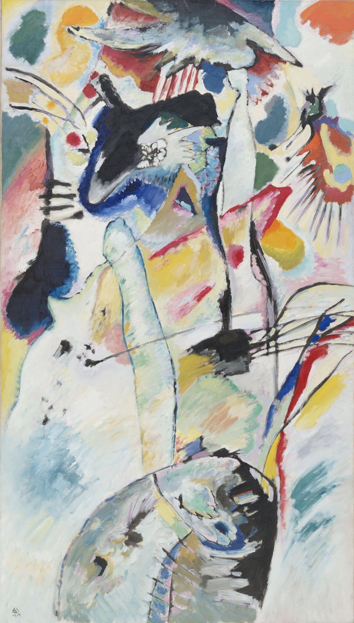 Paneel voor Edwin R Campbell N 3 door Wassily Kandinsky