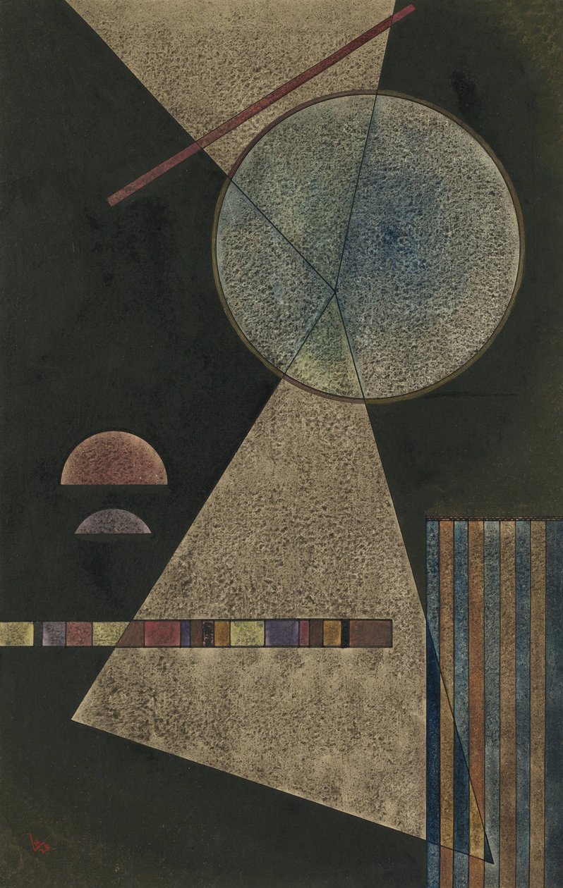 Ontmoetingspunt door Wassily Kandinsky
