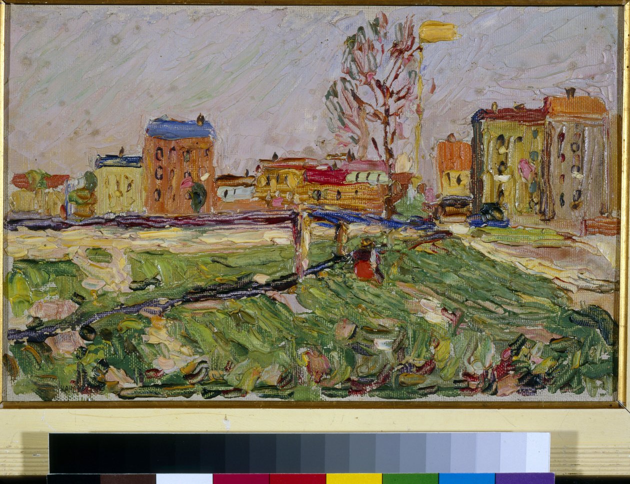 Schwabing, München door Wassily Kandinsky
