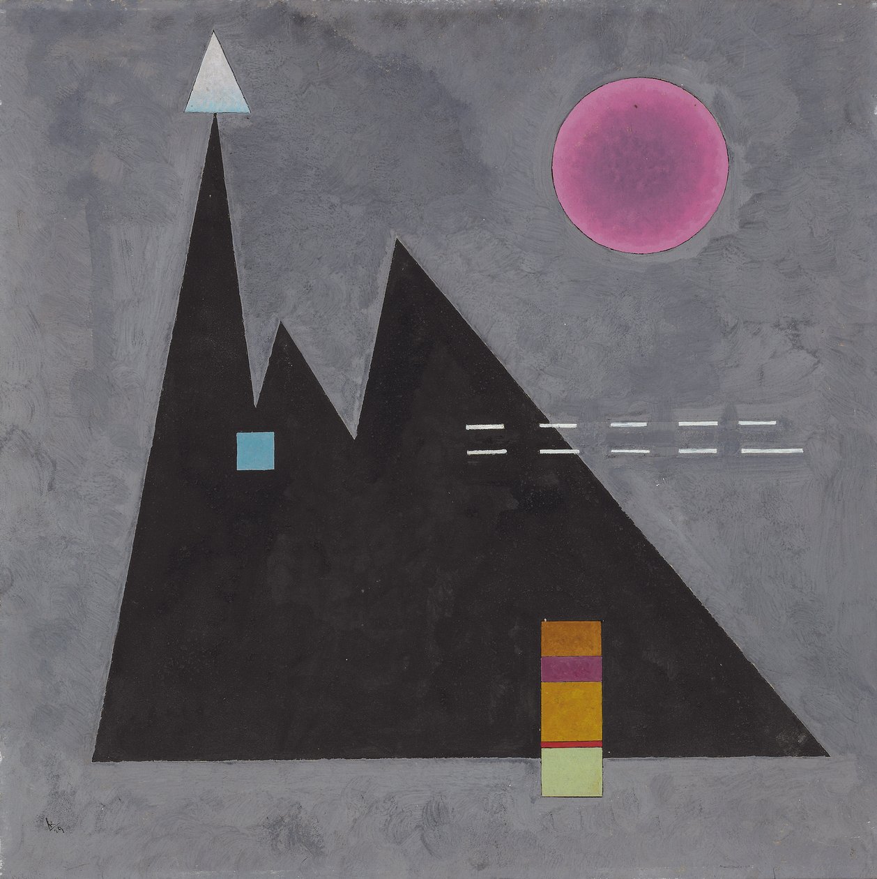 Scherp in Bot door Wassily Kandinsky