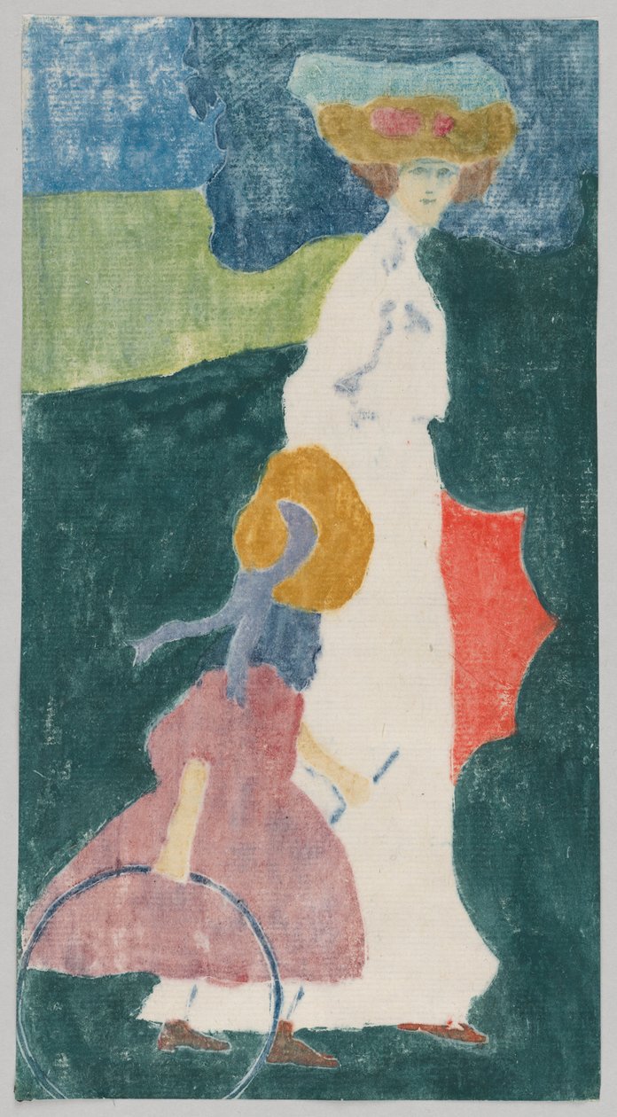 Sommer door Wassily Kandinsky