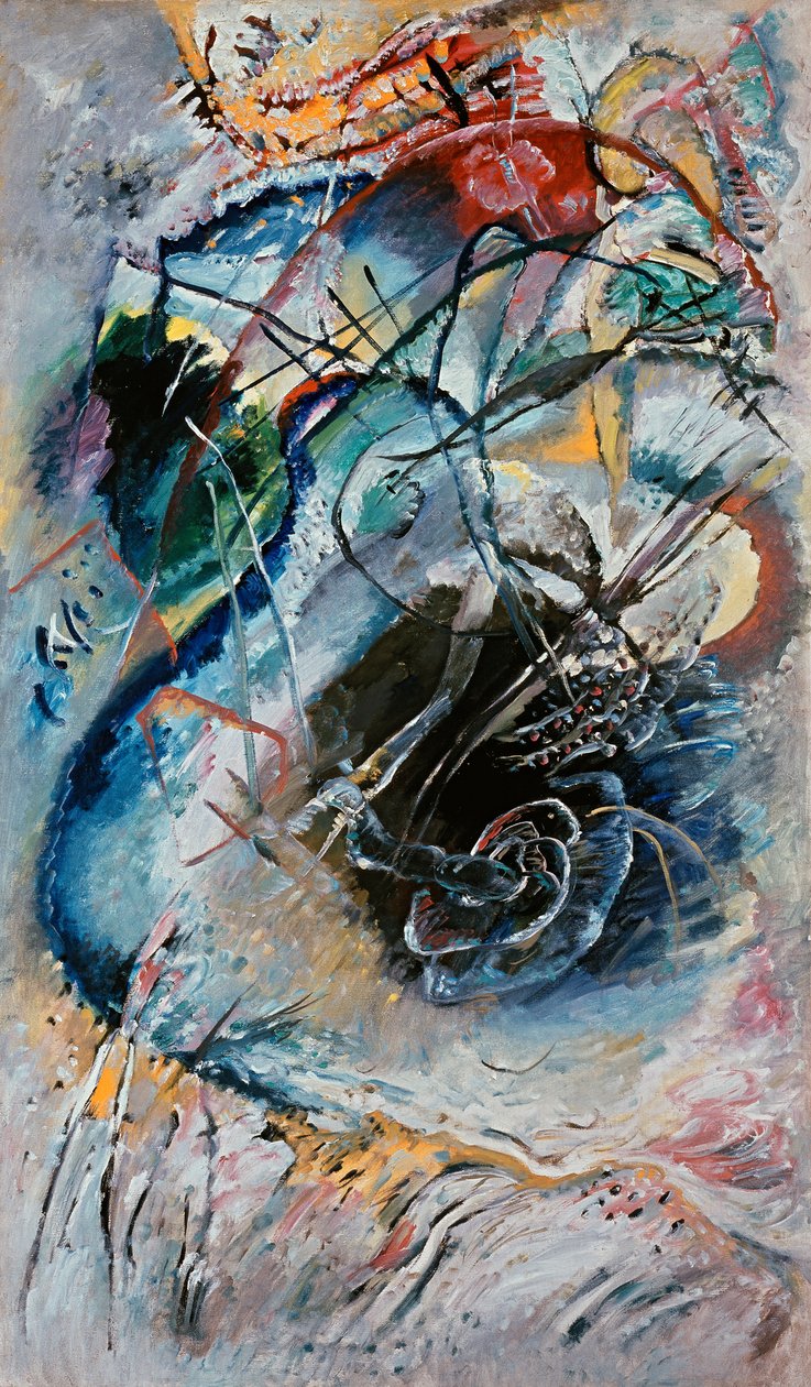 Naamloze improvisatie door Wassily Kandinsky