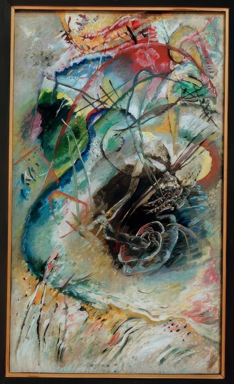 Naamloze Improvisatie IV door Wassily Kandinsky