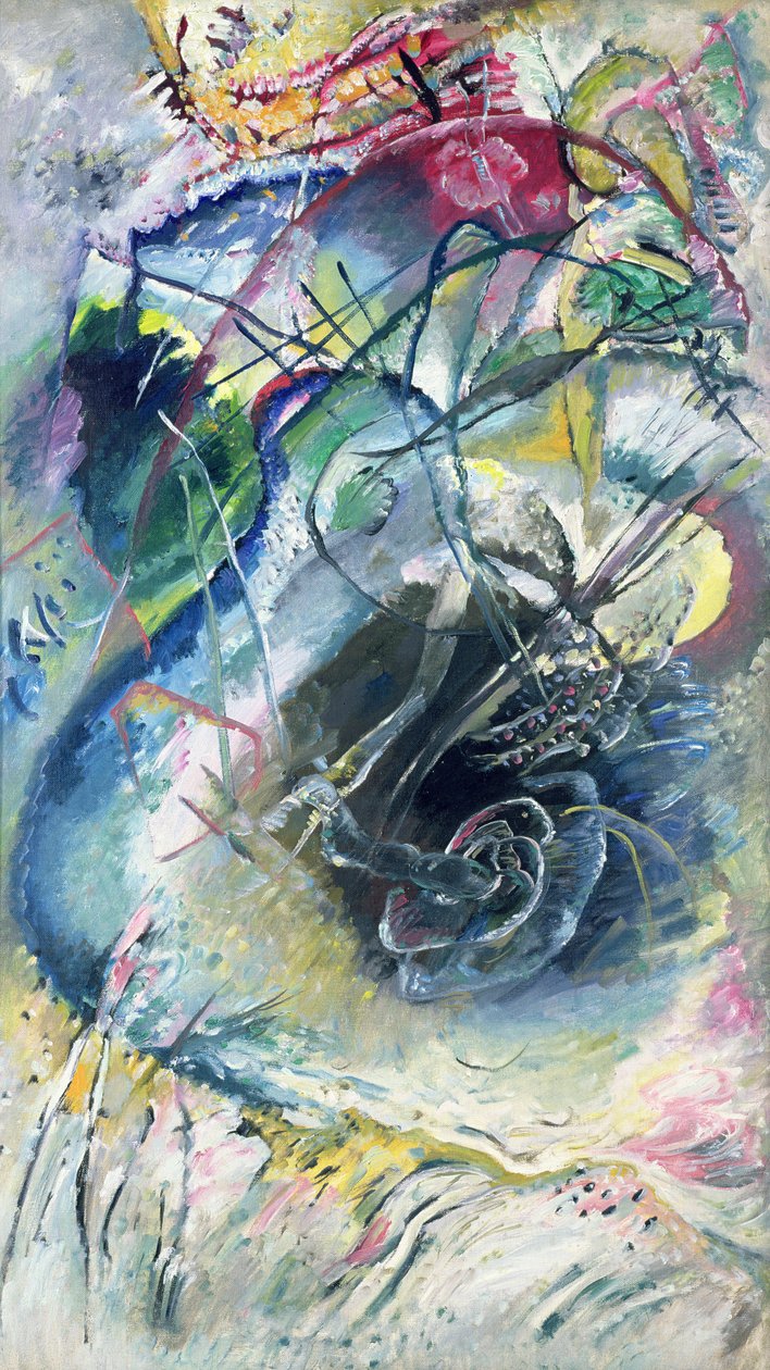 Zonder titel improvisatie door Wassily Kandinsky