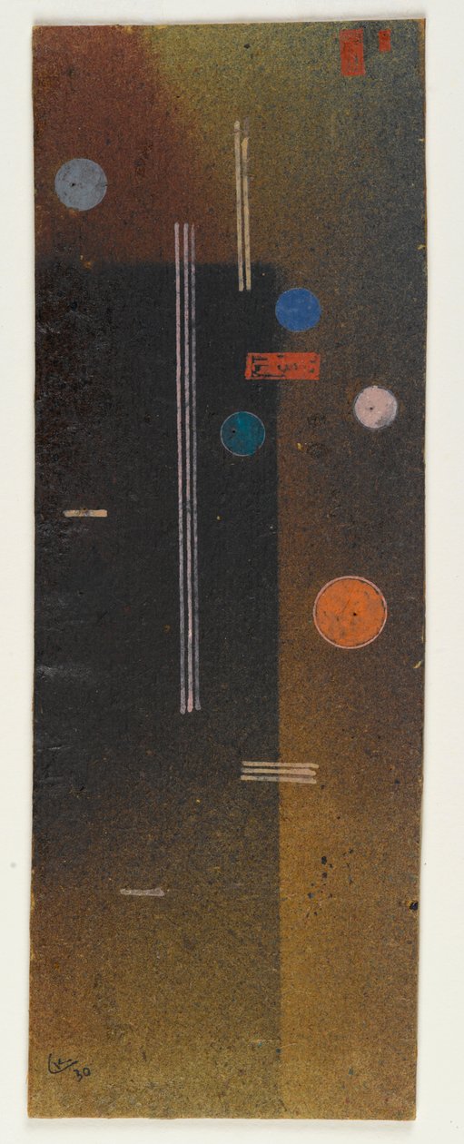 Zonder titel 1930 door Wassily & Marc Franz (1880 1916) Kandinsky