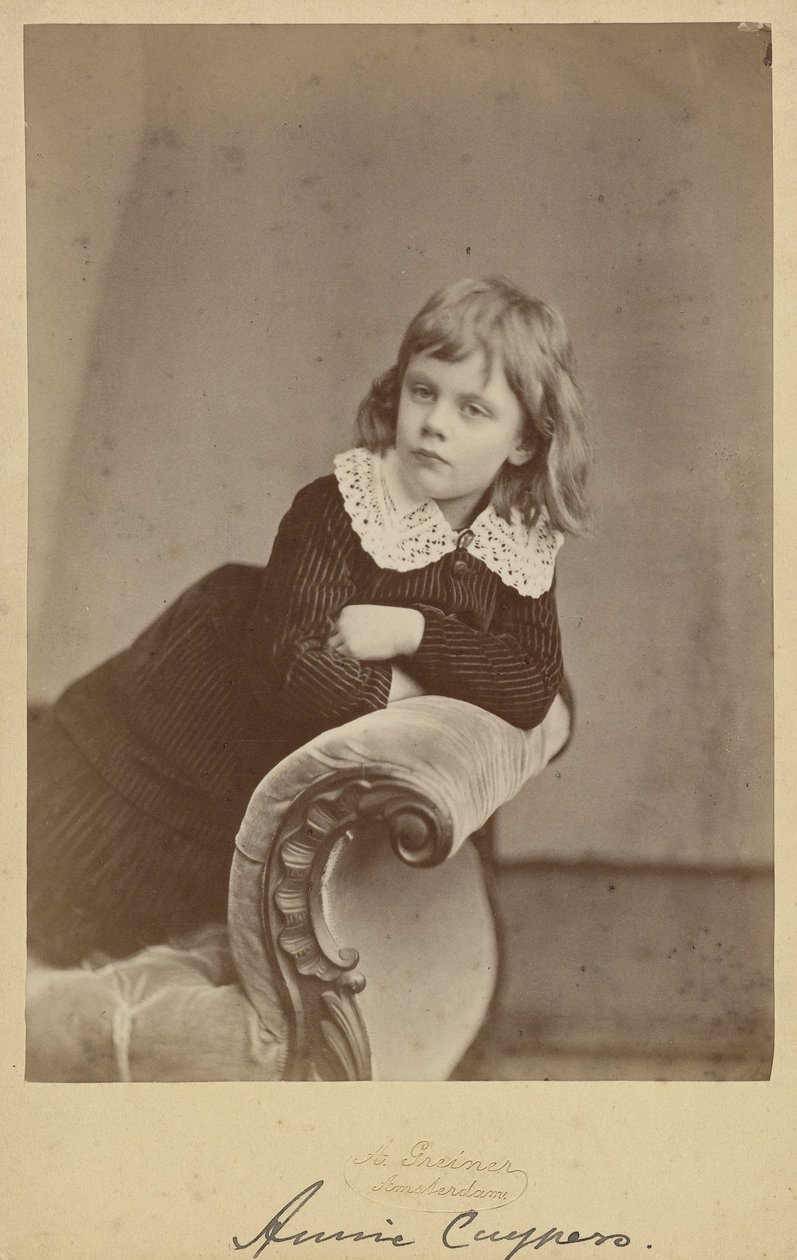 Portret van Annie Cuypers door Wegner and Mottu