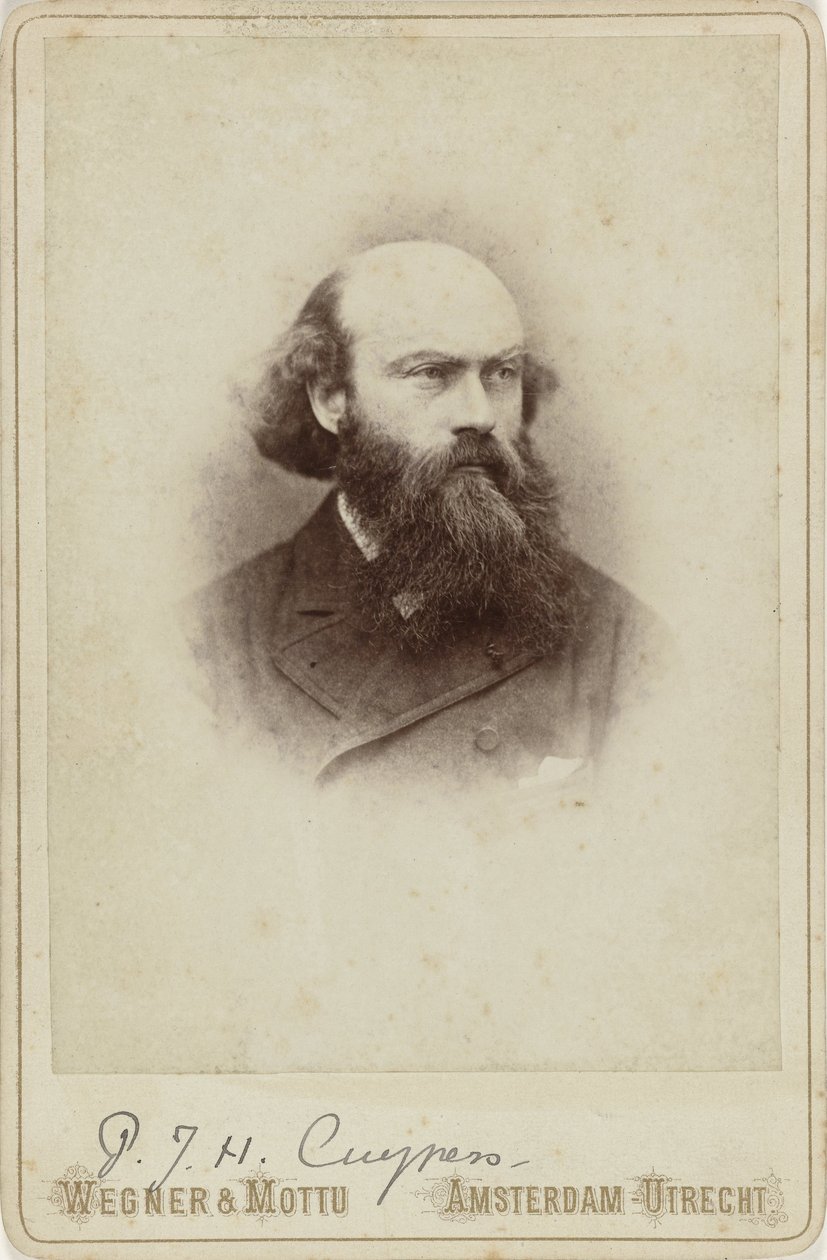 Portret van P.J.H. Cuypers door Wegner and Mottu