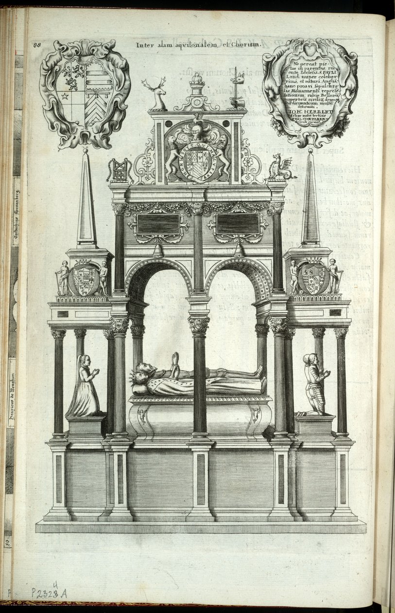 William, graaf van Pembroke. Staat 1 door Wenceslaus Hollar