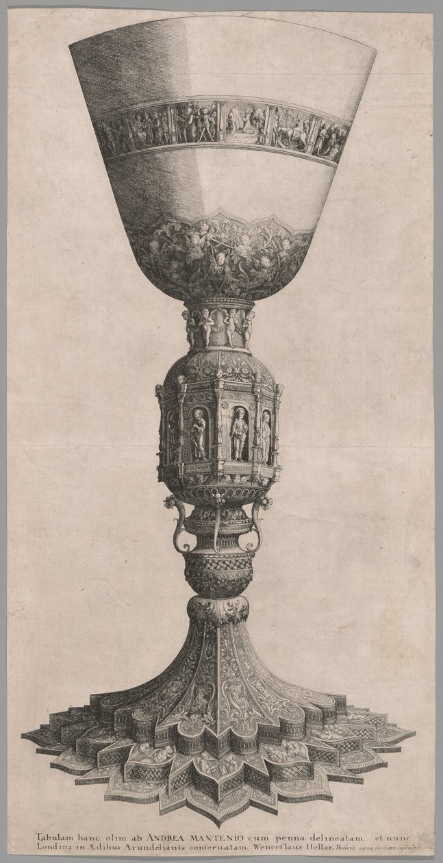 Kelk door Wenceslaus Hollar