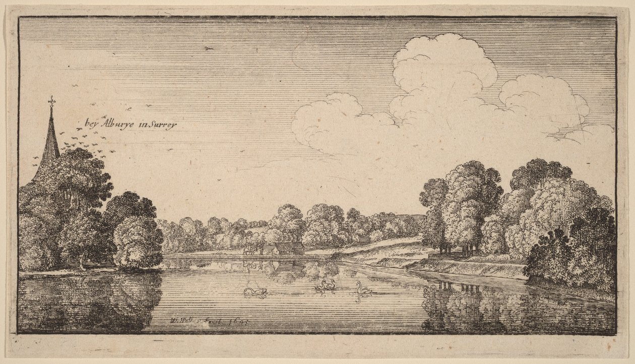 Albury door Wenceslaus Hollar