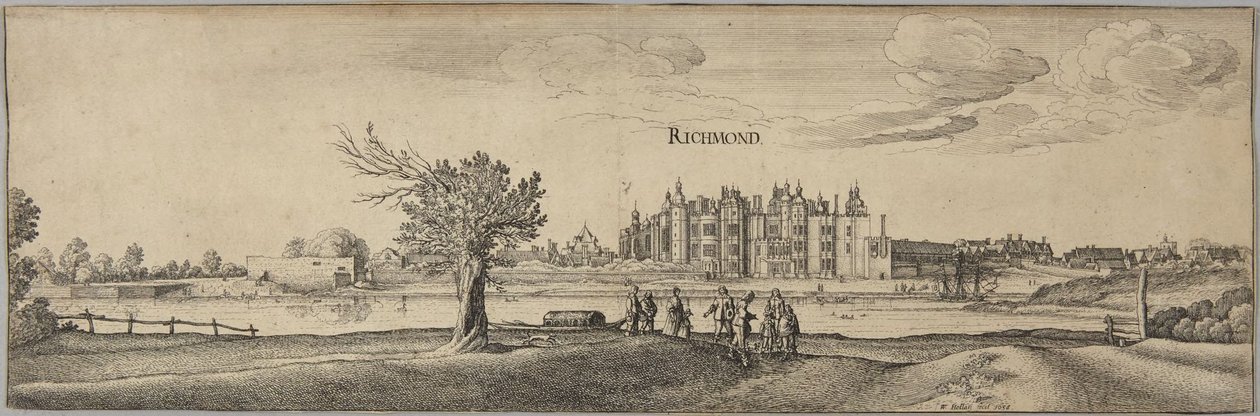 Richmond Park door Wenceslaus Hollar