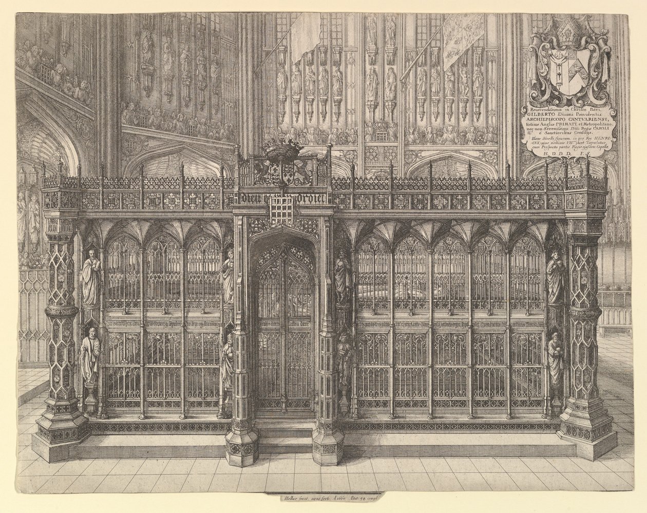 Graf van Hendrik VII door Wenceslaus Hollar