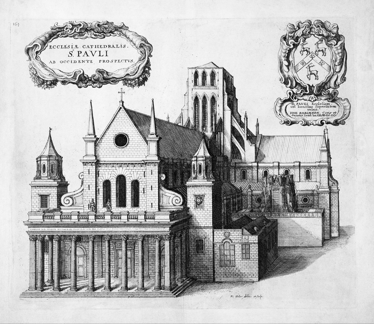 Prent; ets - St Paul