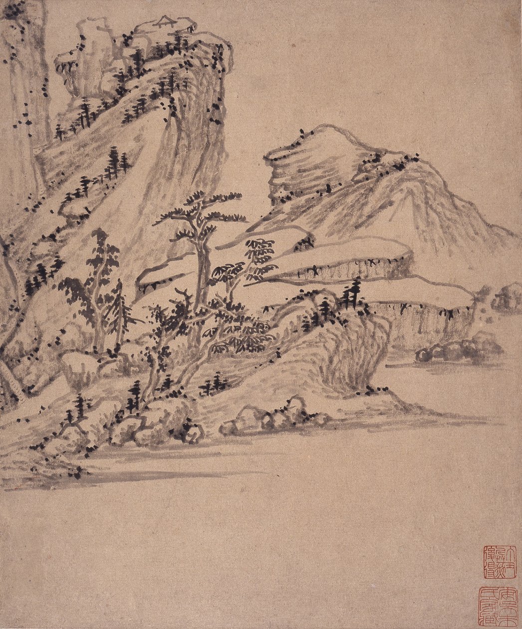 Album met landschapschilderijen door Wencong Yang