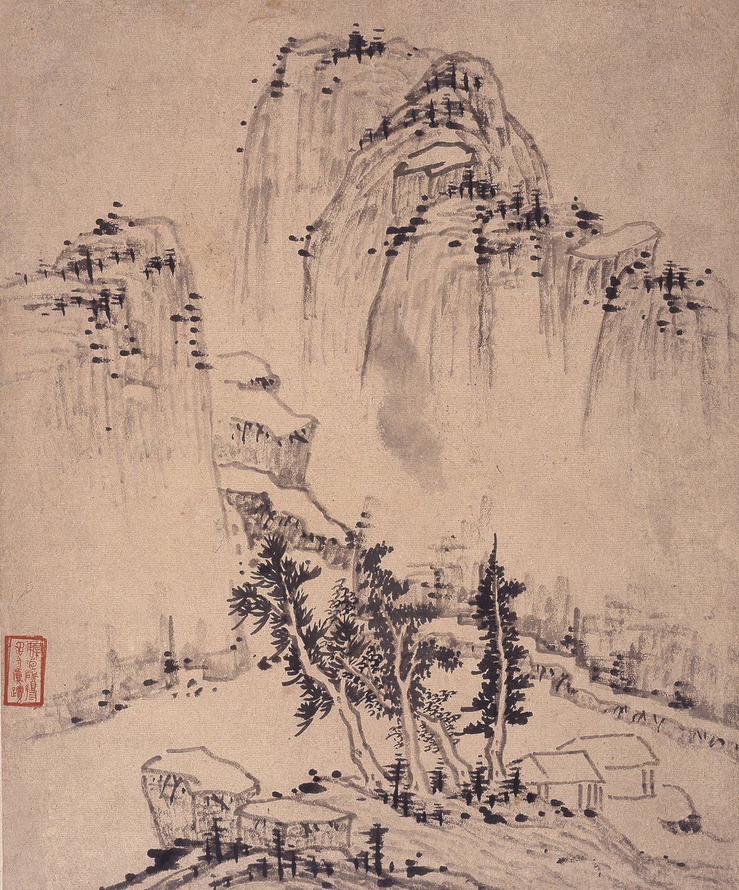 Album met landschapschilderijen door Wencong Yang