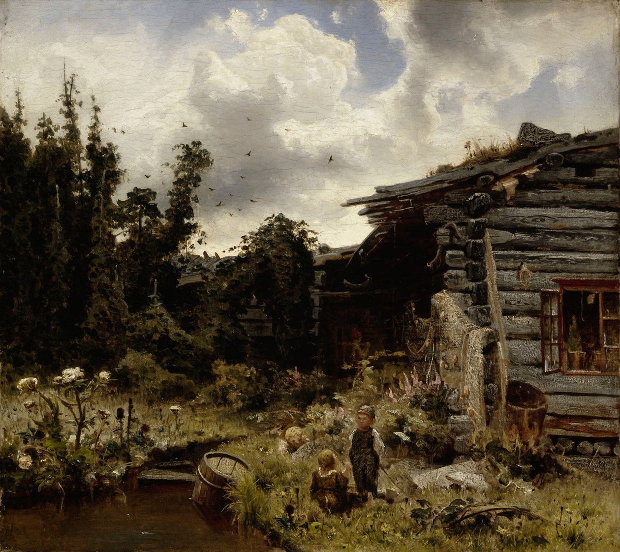 Finse hoptuin door Werner Holmberg
