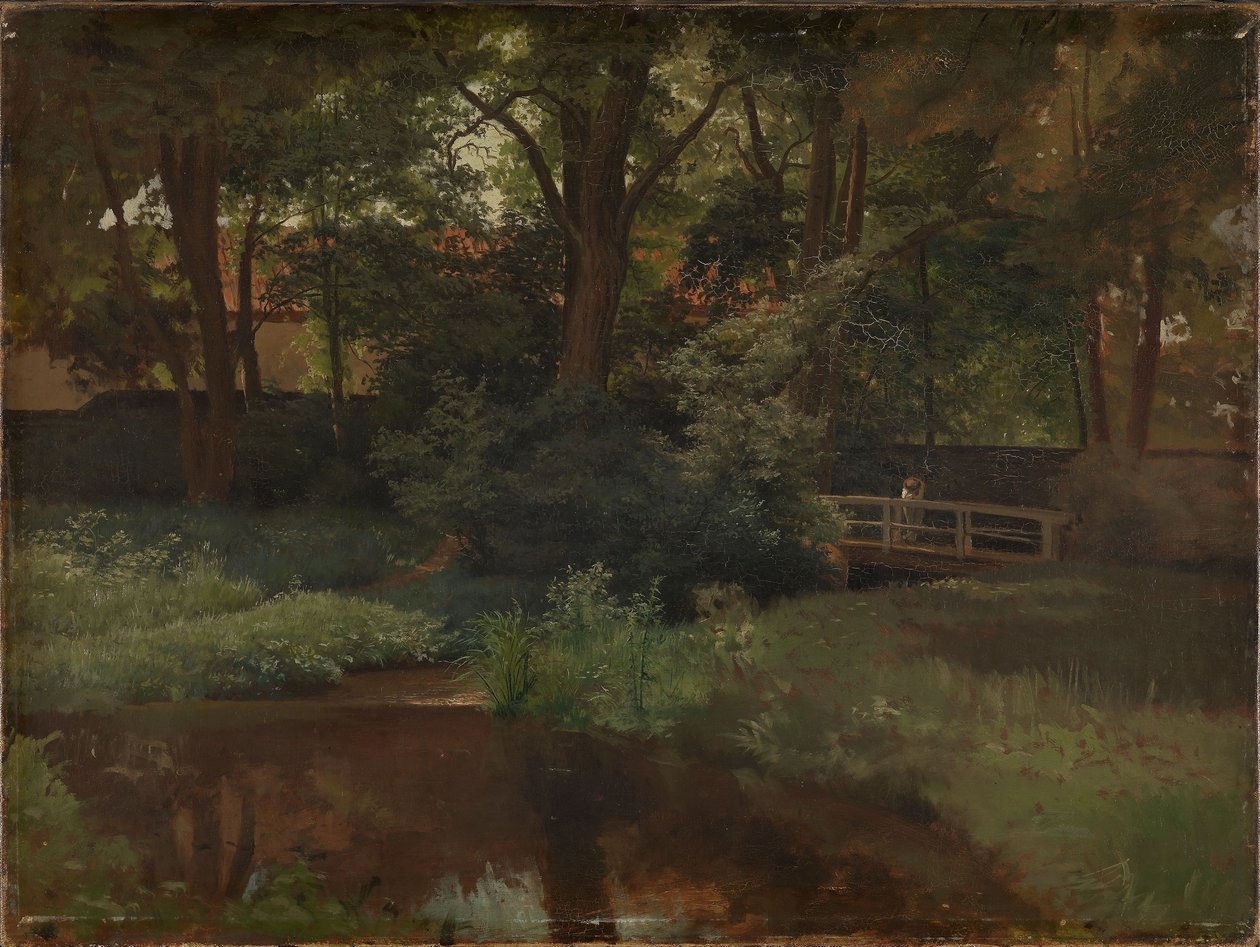 Landschapsstudie door Werner Holmberg