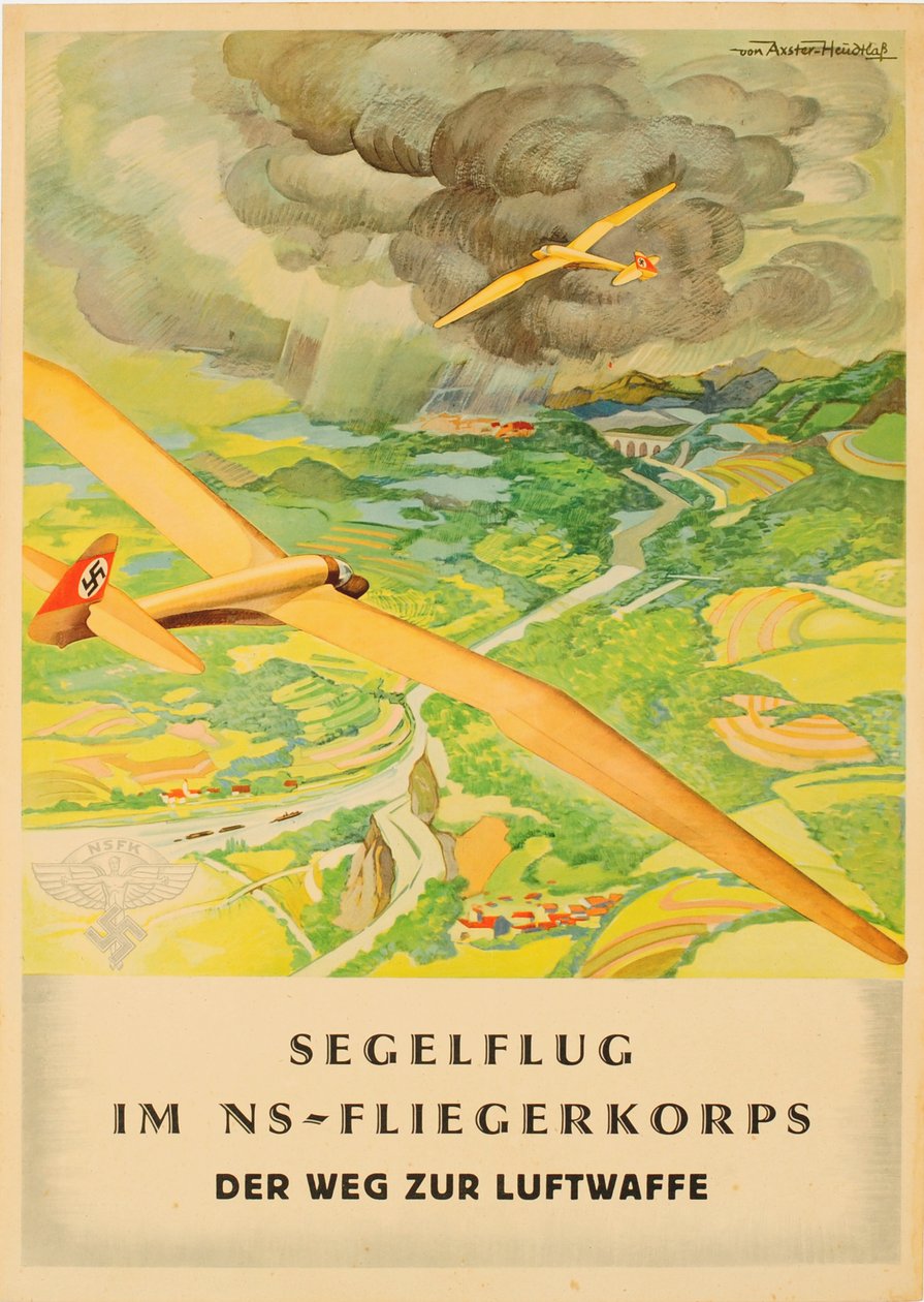 Nationaal Socialistische Vliegerkorps - de weg naar de Luftwaffe, begin jaren 1940 door Werner von Axster Heudtlass
