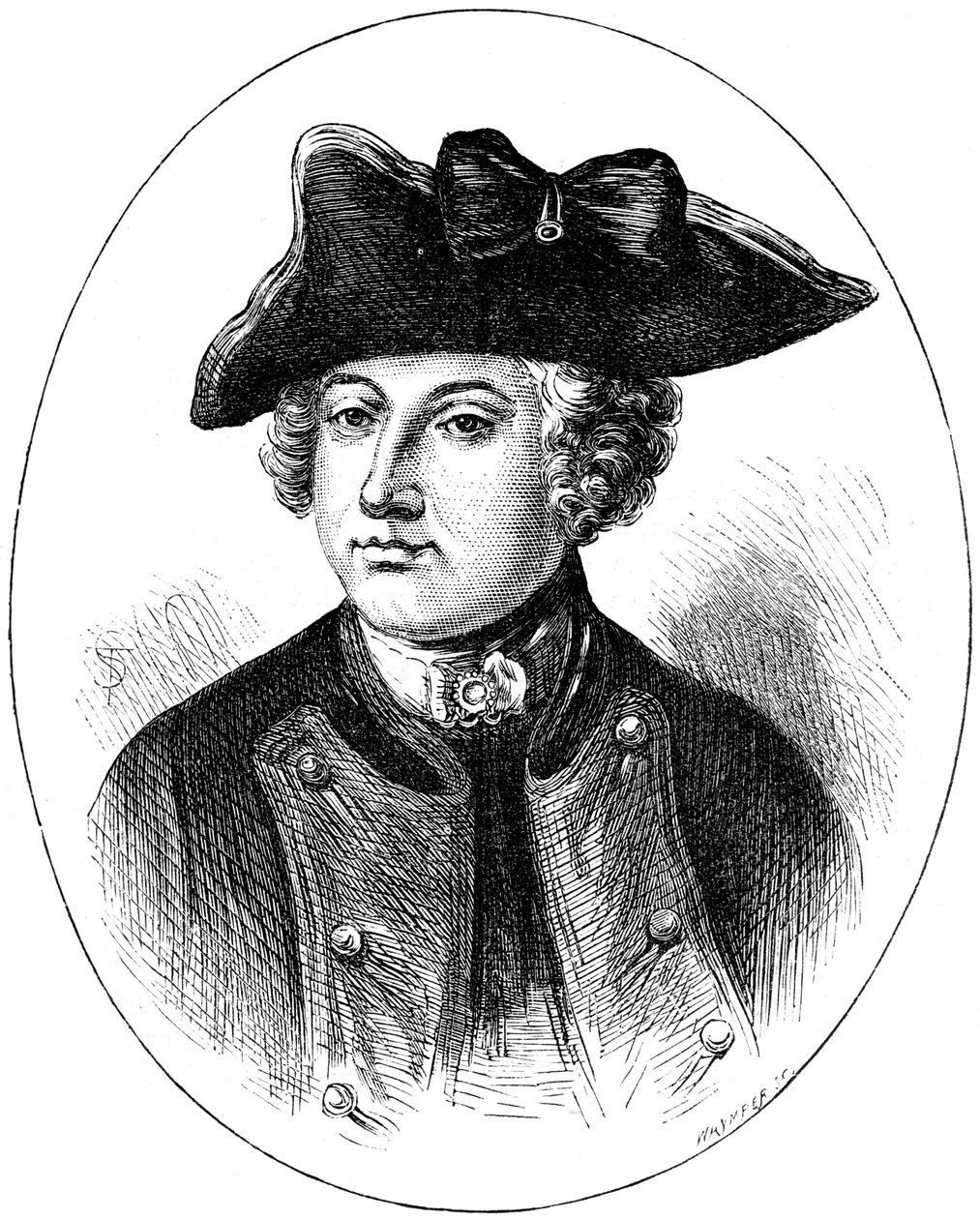 Sir Jeffery Amherst, 18e-eeuwse Britse soldaat, ca. 1880 door Whymper