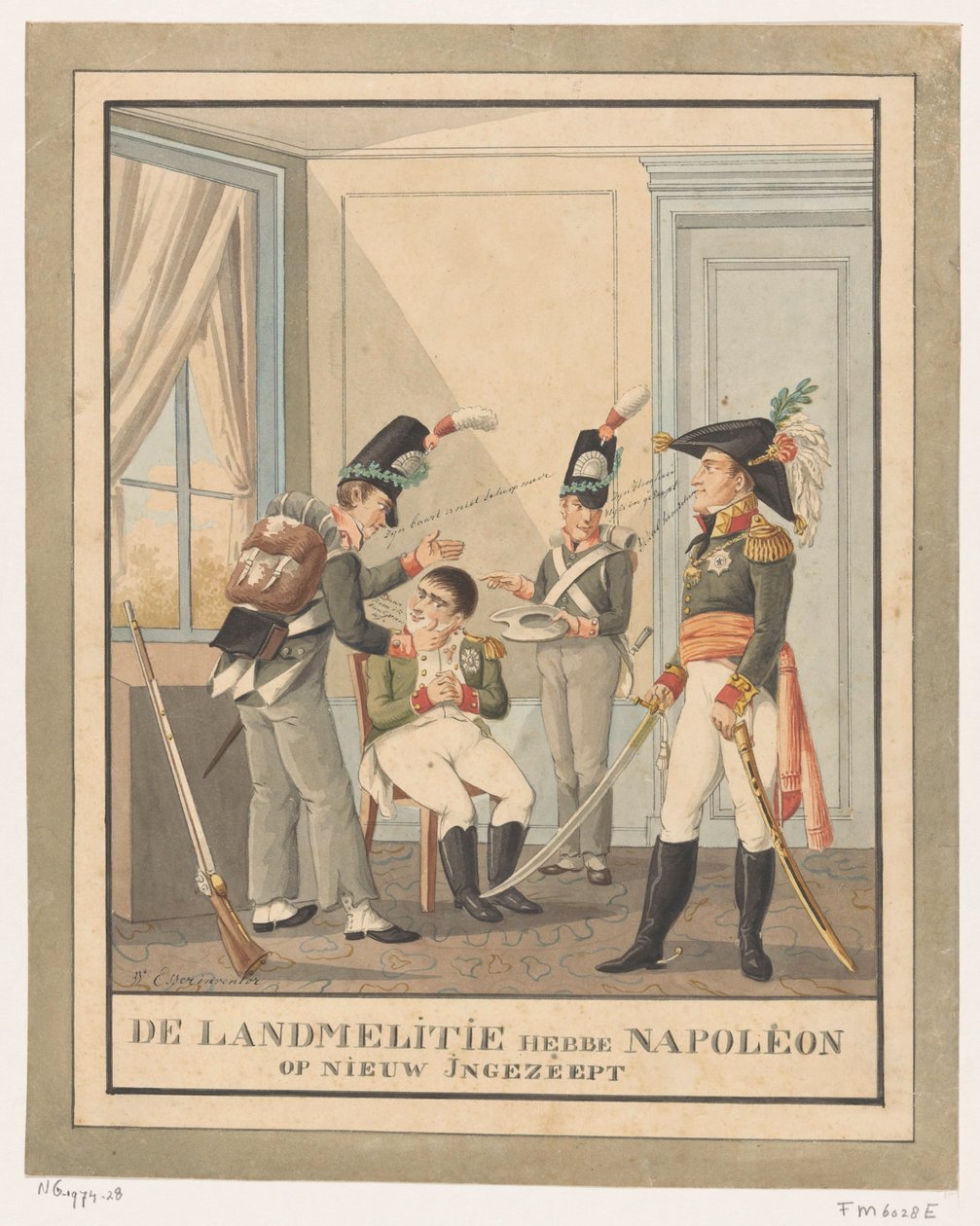 Napoleon wordt geschoren door Wijnand Esser