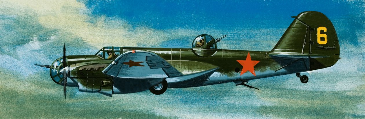 In het blauw: Russische vliegtuigen uit de Tweede Wereldoorlog door Wilf (20th century) Hardy