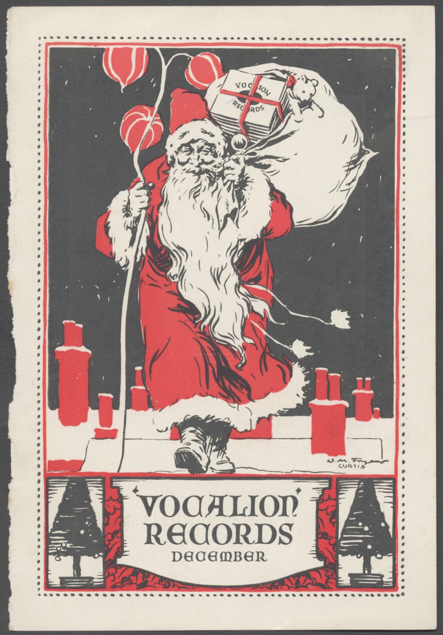 Vocalion Records Bulletin, 1922 door Wilfred Fryer, Curtis Advertising Agency