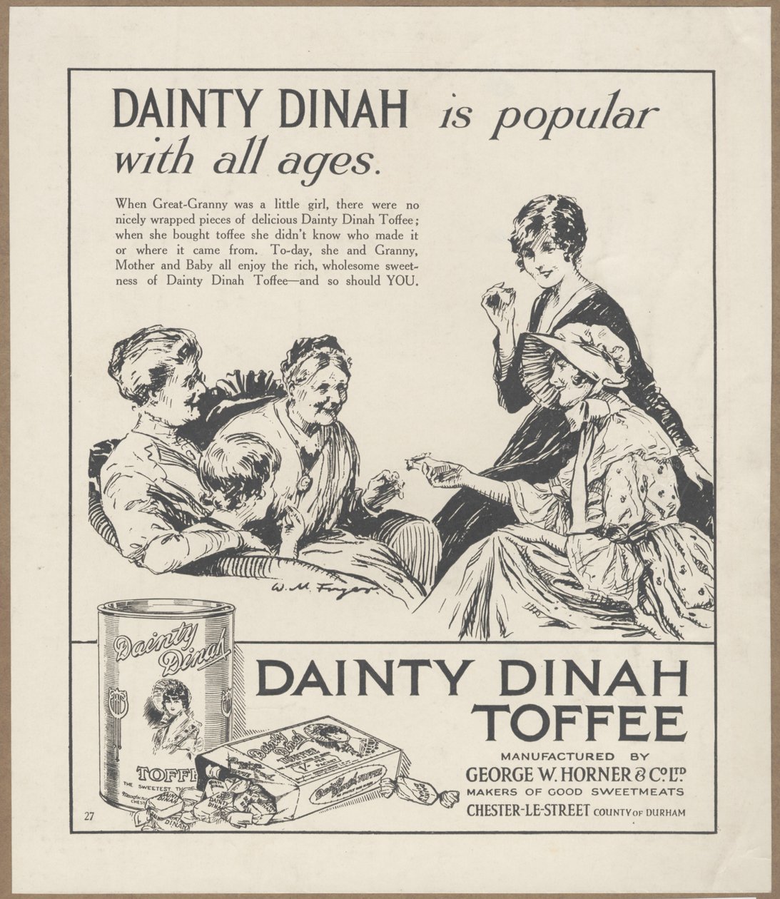 Dainty Dinah Toffee door Wilfred Fryer