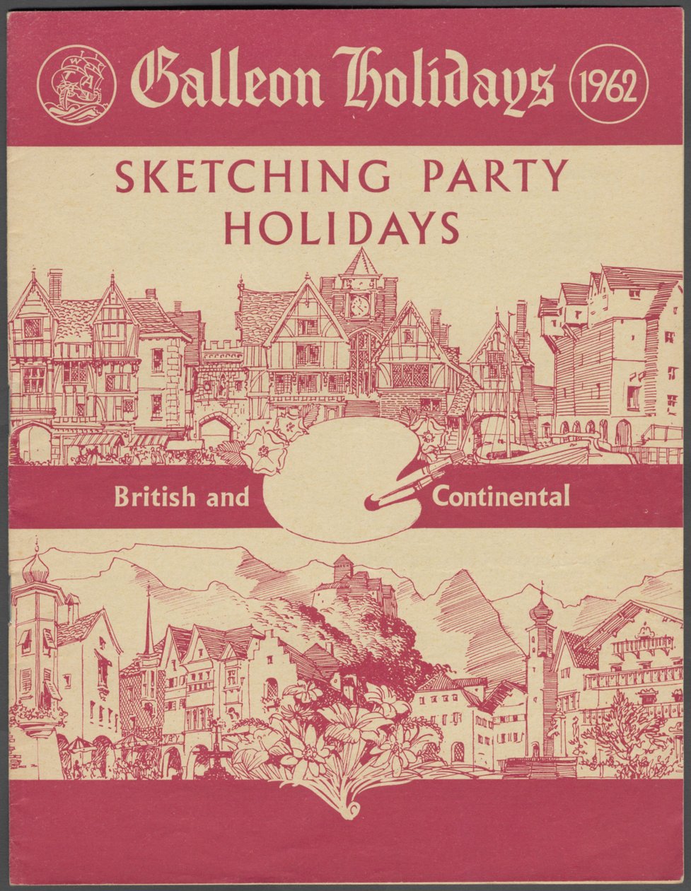 Galleon Vakanties, 1962 door Wilfred Fryer