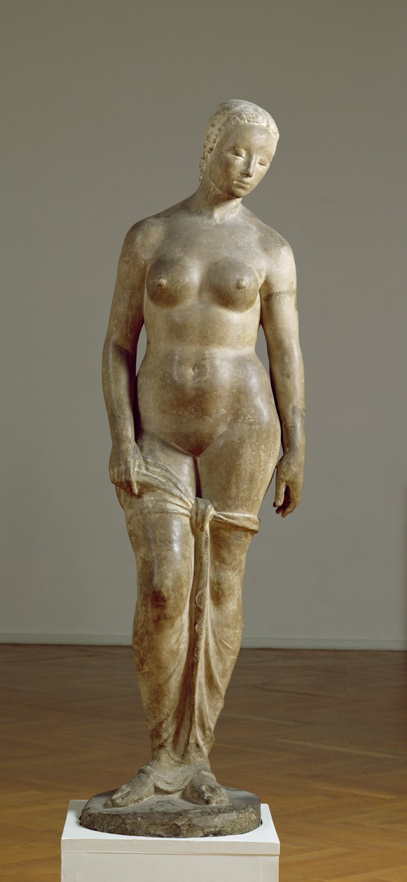 Grote staande figuur, 1910-11 door Wilhelm Lehmbruck