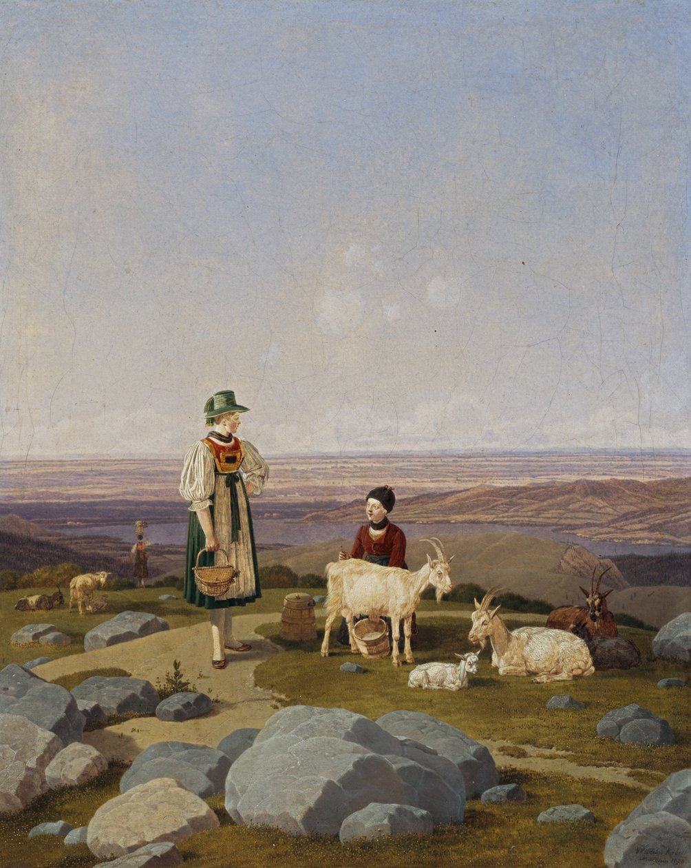 Op Gaisalm door Wilhelm Alexander Kobell
