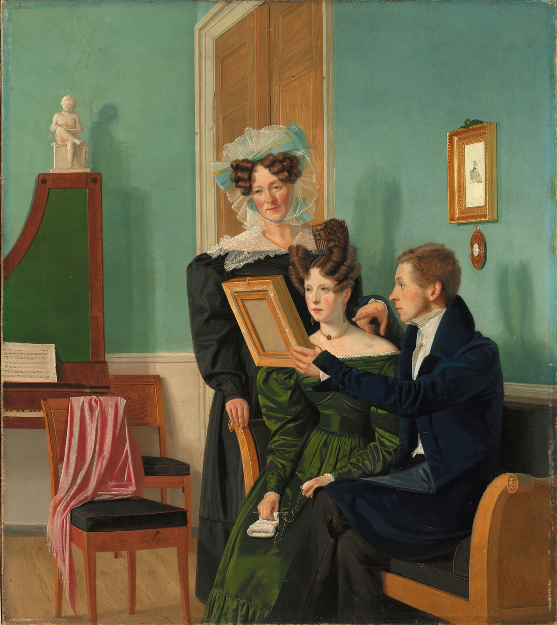De familie Raffenberg door Wilhelm Ferdinand Bendz