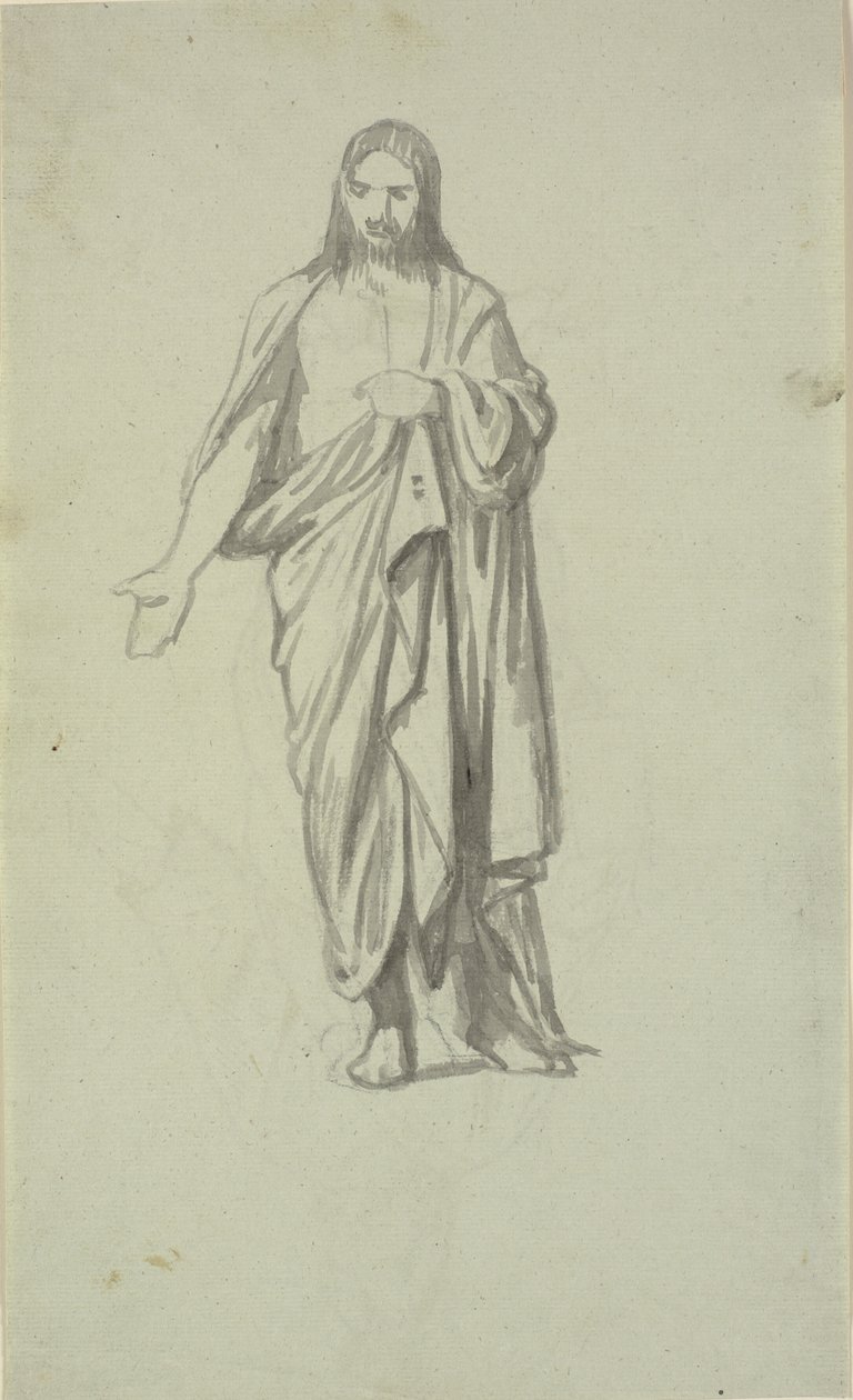 Christus na de opstanding door Wilhelm Marstrand