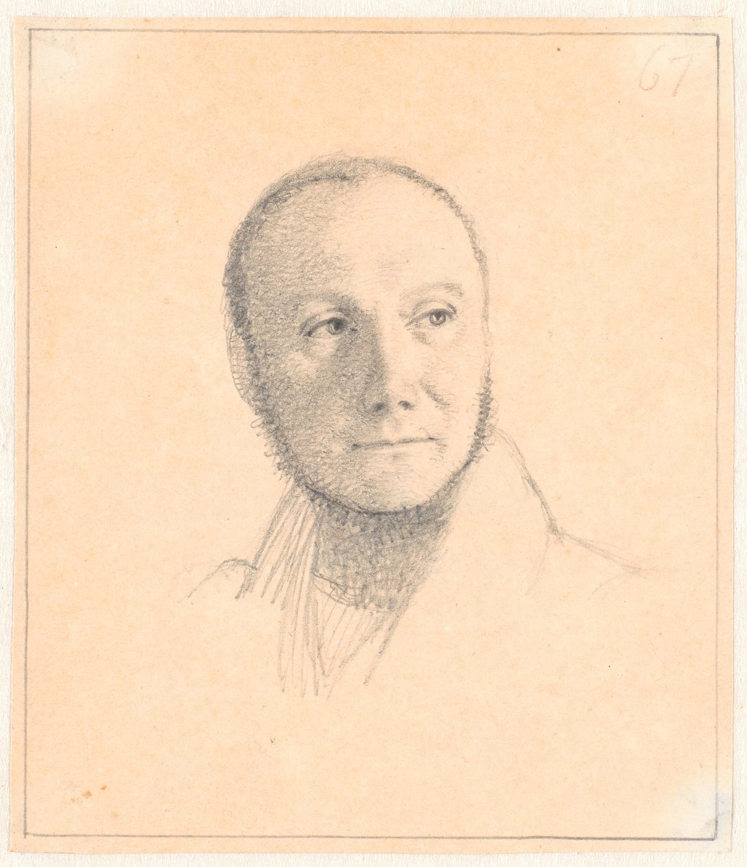 Portret van Christian Waagepetersen, wijnhandelaar, staatsraad, hofagent door Wilhelm Marstrand