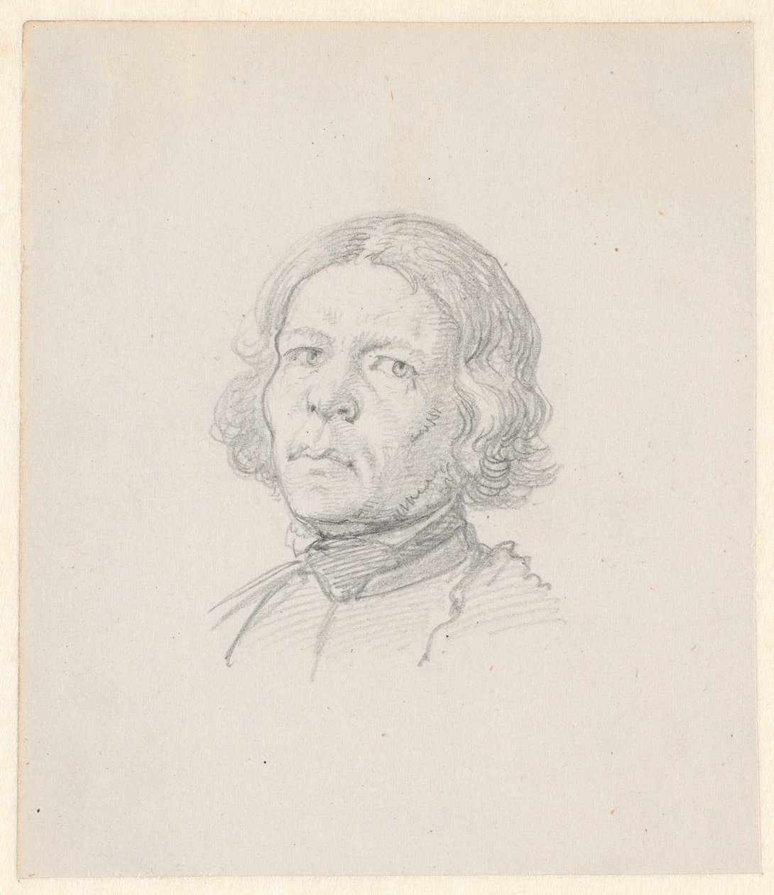 Portrethoofd, Zweedse boer door Wilhelm Marstrand
