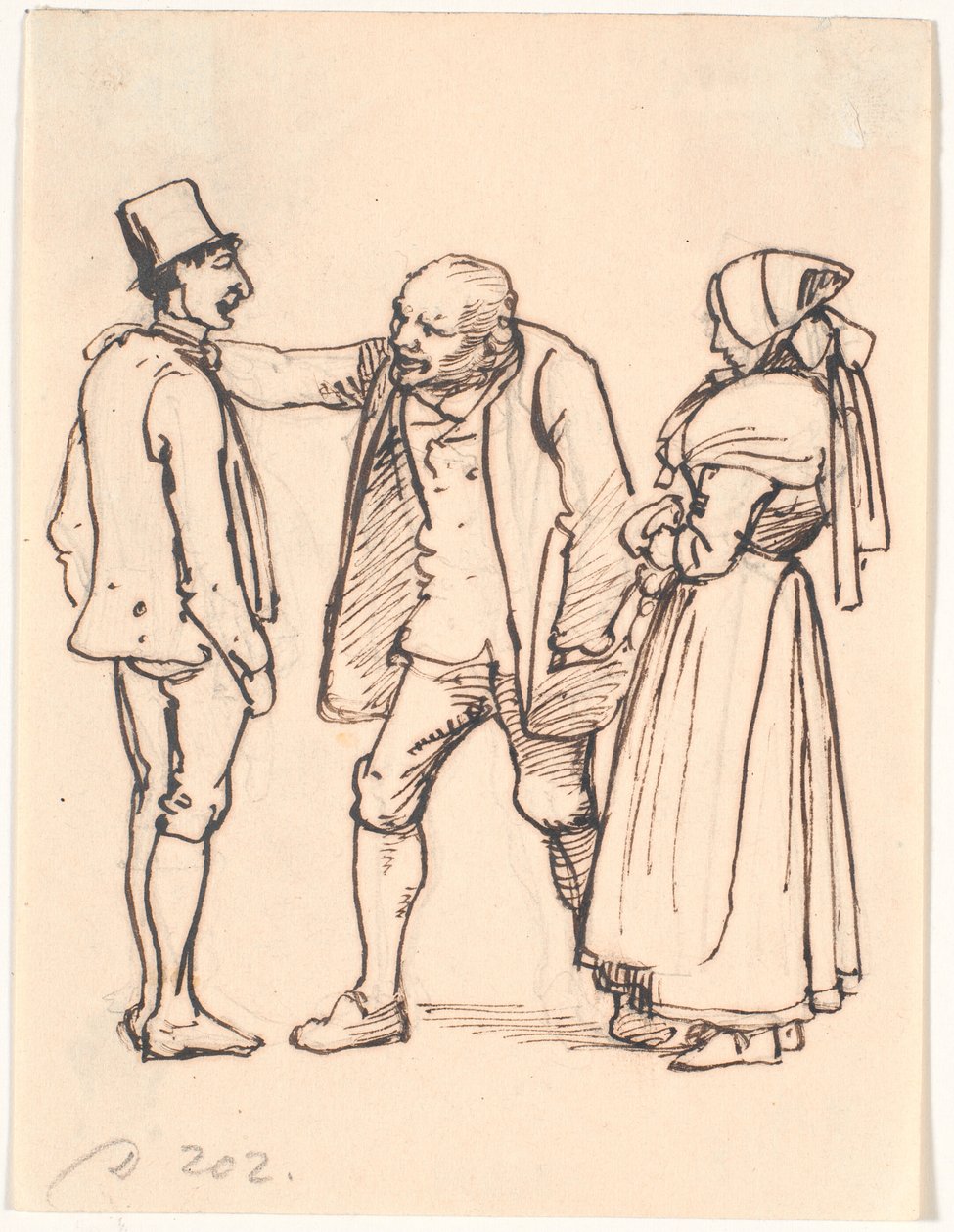 De schoonzoon door Wilhelm Marstrand