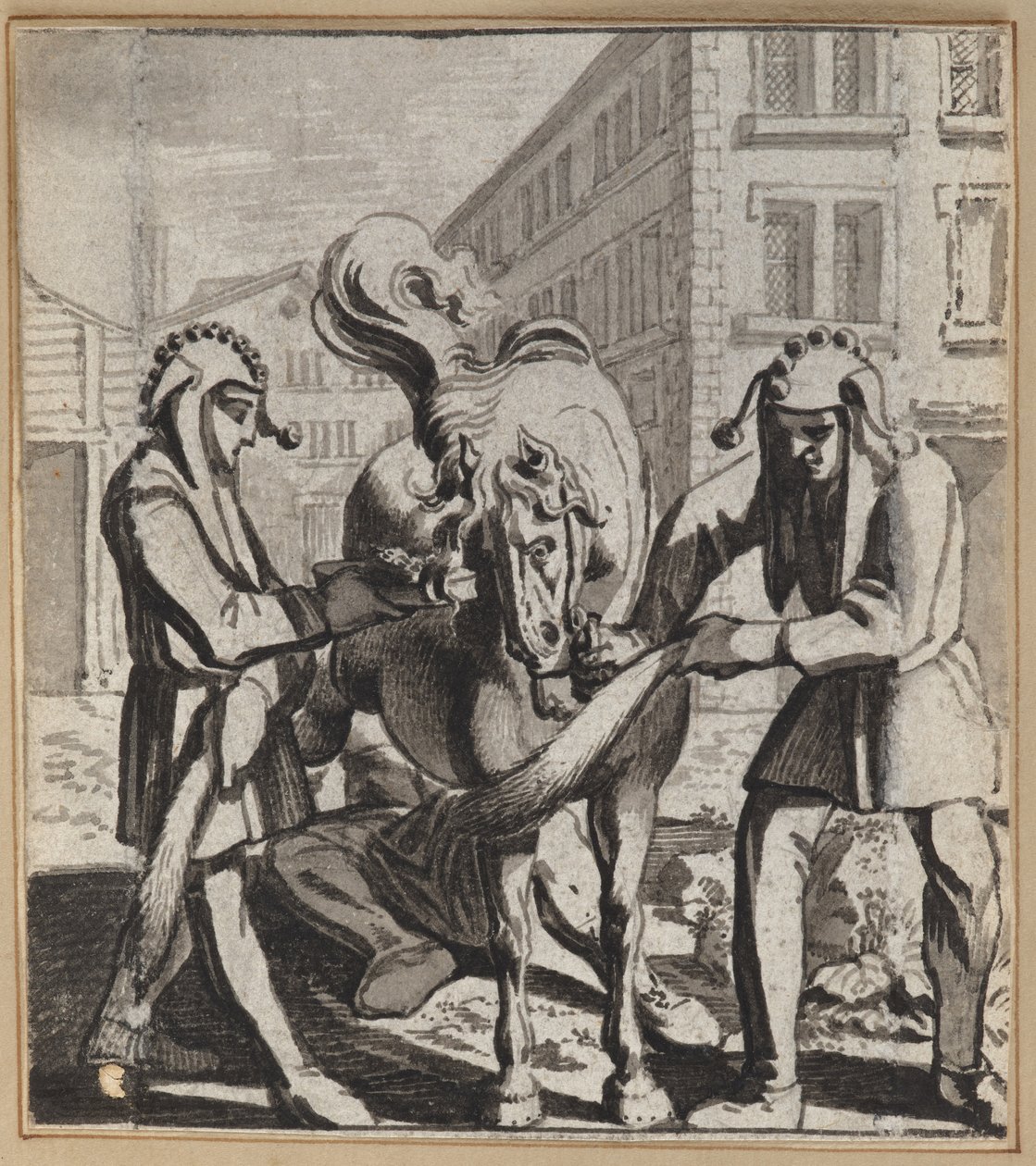 De vosstaartige nar door Wilhelm Stettler