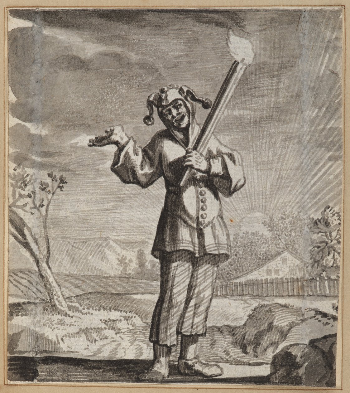 De Godslasterende Dwaas door Wilhelm Stettler