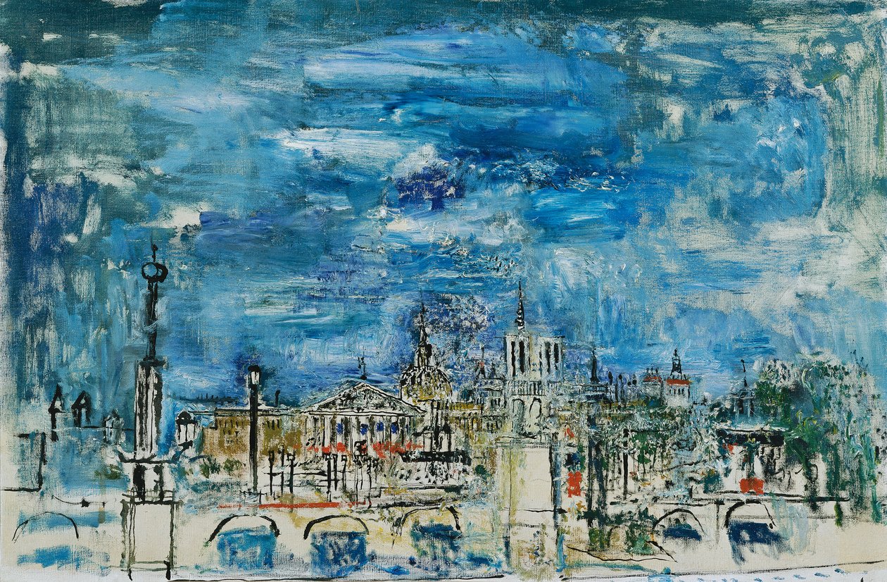 Parijs, 11 november (Place de la Concorde) door Wilhelm Thöny