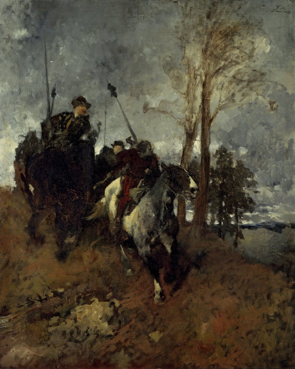 Struikrover door Wilhelm Von Diez