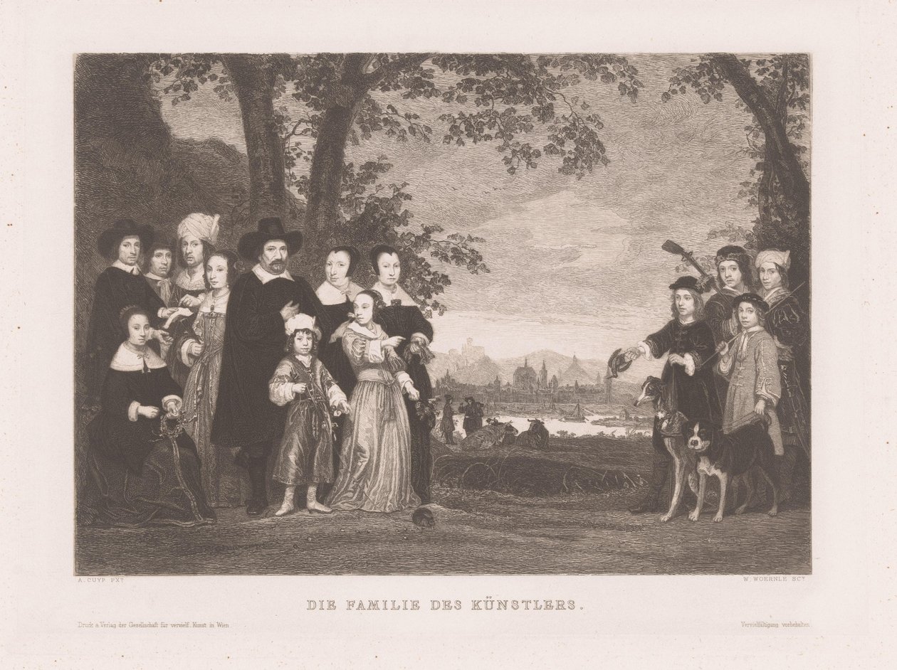 Familieportret door Wilhelm Wörnle