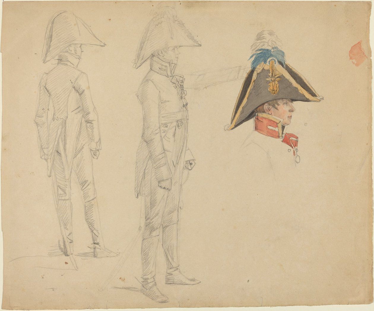 Studies van Majoor von Washington door Wilhelm von Kobell