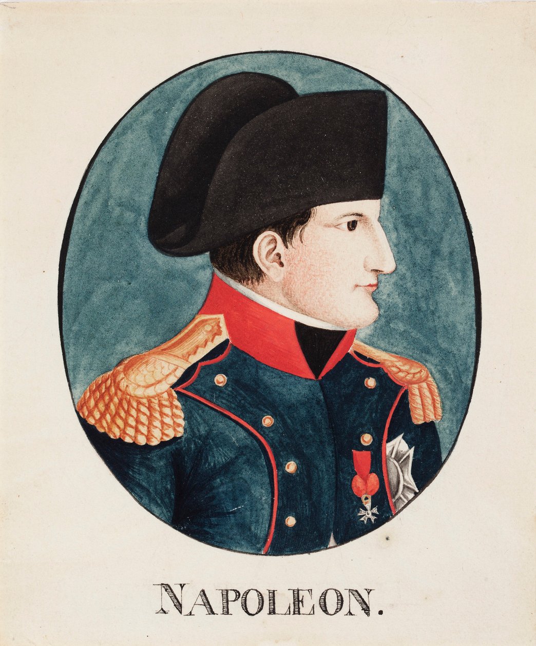 Napoleon door Wilhelm von Wright