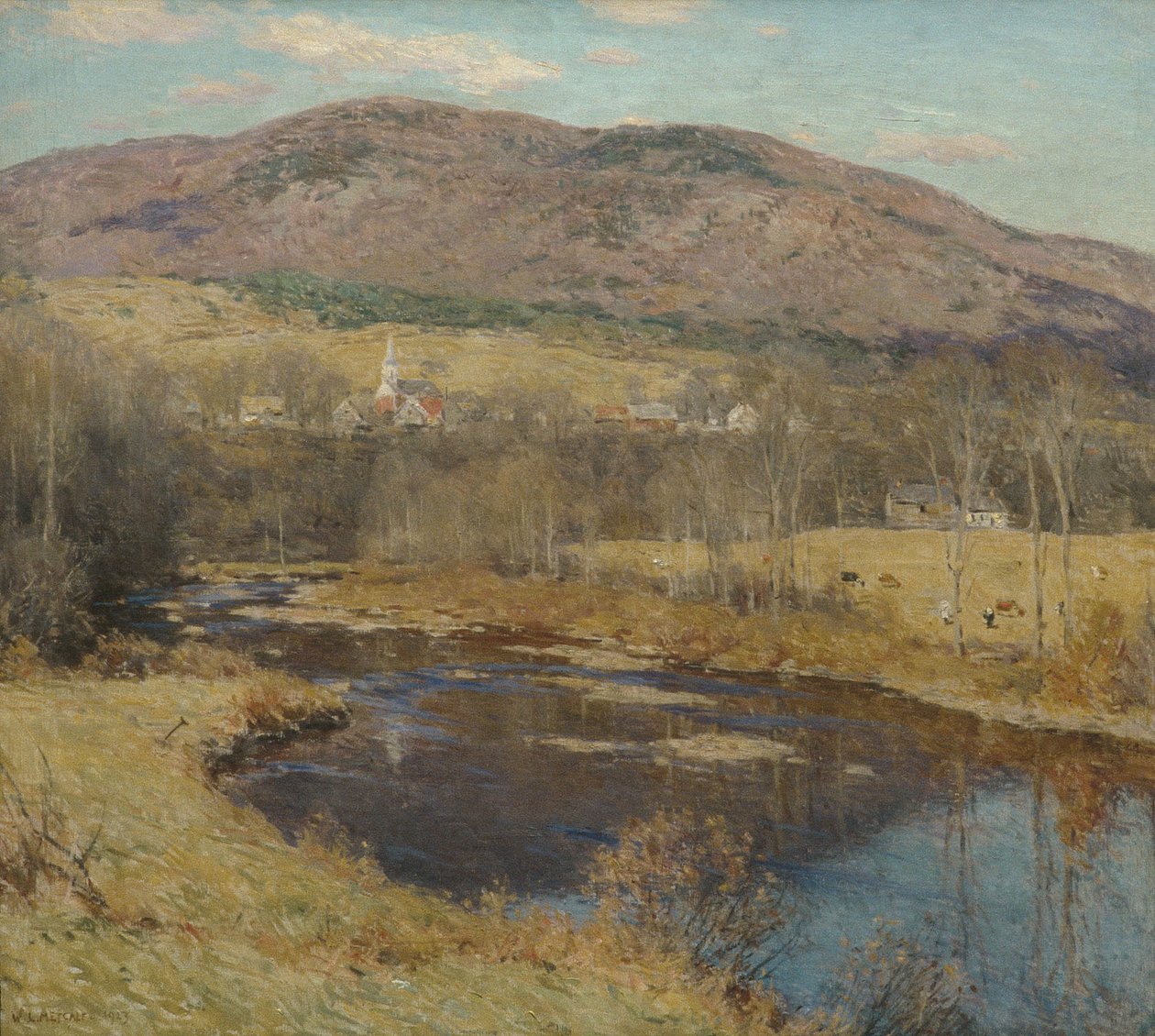 Het Noorden, 1923 door Willard Leroy Metcalf