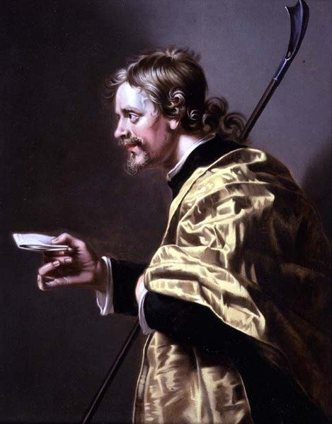 Portret van een Herder, ca. 1630 (paneel) door Willem Van Odekercken