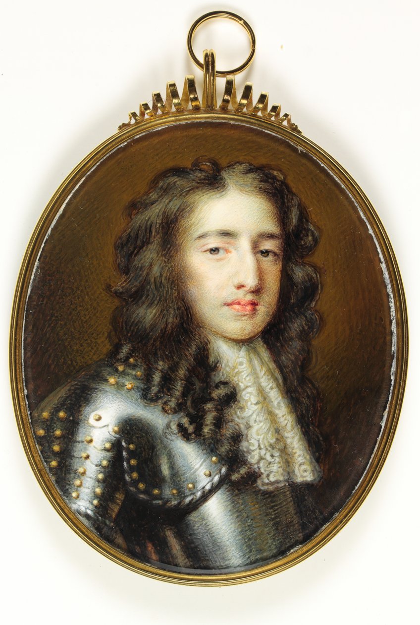 Willem Prins van Oranje, later Koning Willem III door Willem (after) Wissing