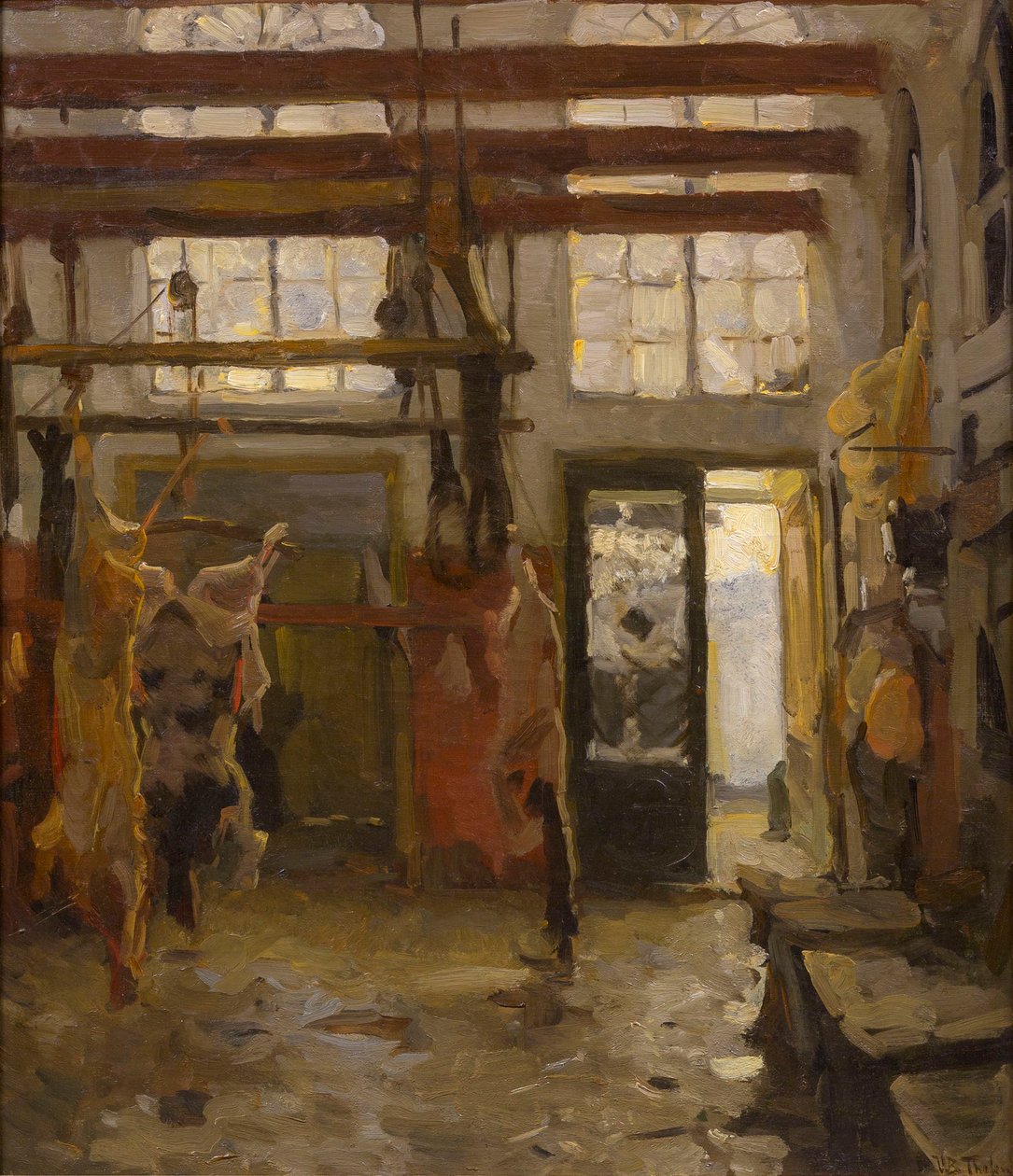 Slachthuis door Willem Bastiaan Tholen