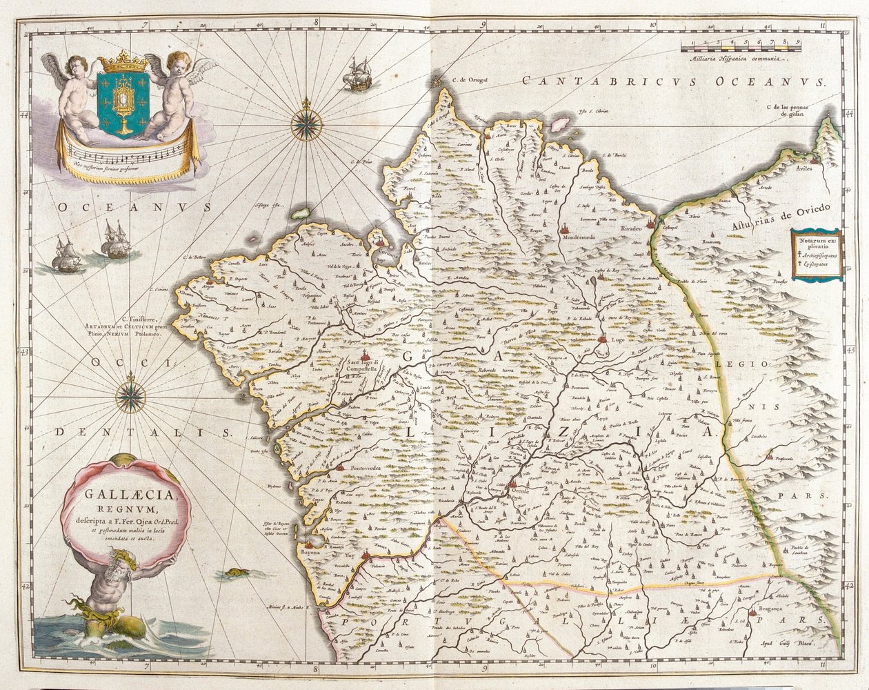 Galicia Spanje, in 